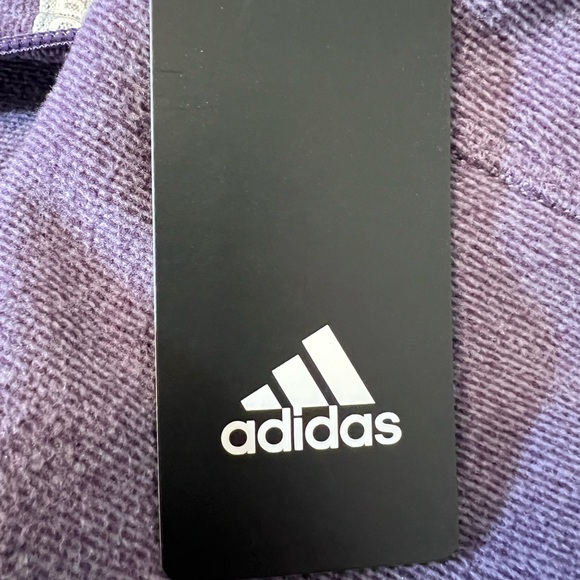 Adidas Purple Sweatshirt with High Collar and Full Zip - Picture 15 of 16